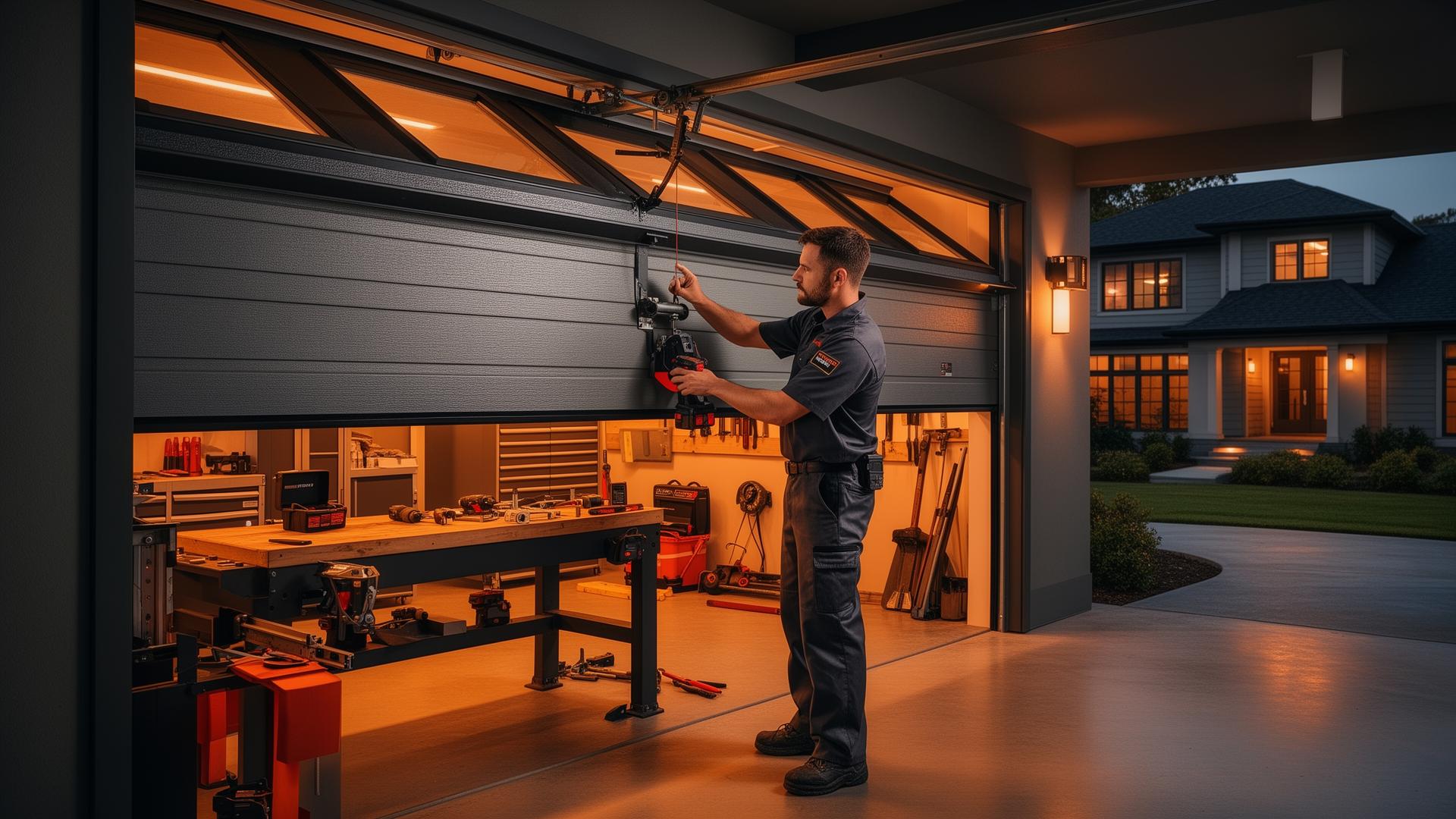 Professional garage door service